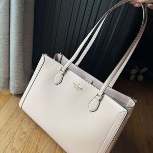 Kate Spade Light Pink Leather Tote
